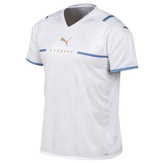 Tailandia Camiseta Uruguay 2ª Kit 2021 Blanco